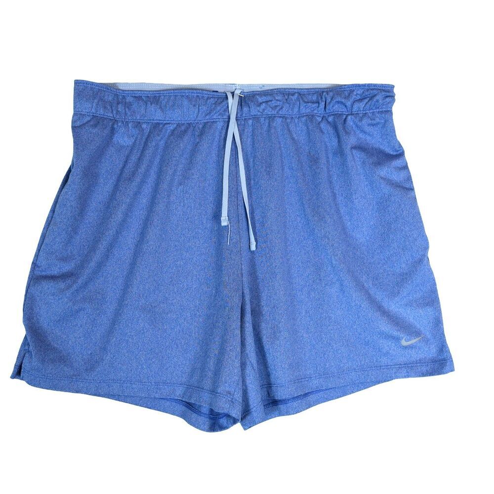 Nike Dri-Fit Blue Running Shorts XL Athleisure Active Gym Training Lightweight